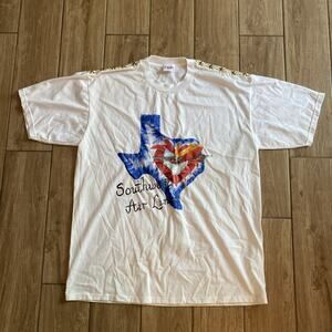 Vintage Southwest Airlines Promo Shirt Size XL Made in USA